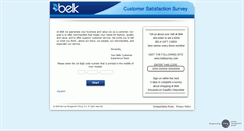 Desktop Screenshot of belksurvey.com